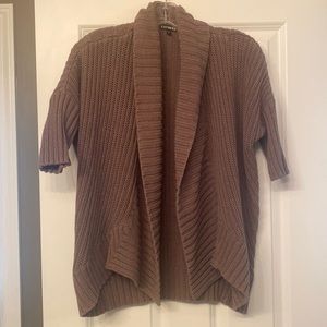 Express short sleeved knit sweater, excellent condition, size small